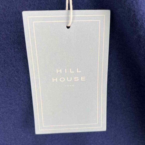Hill House NWT Teddy Zip Up Hoodie Sweatshirt Jacket Navy Blue Size Medium - Picture 3 of 7
